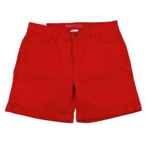 Parasuco Jeans | Women's Bermuda Shorts | Red | Size 16